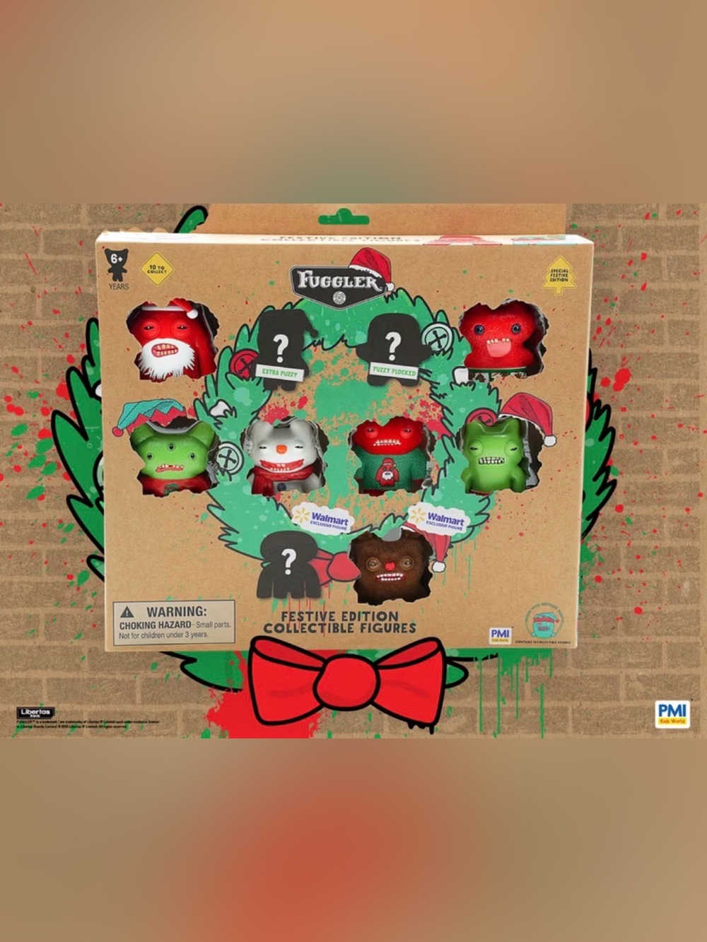 Fuggler Christmas 10 pack new in box